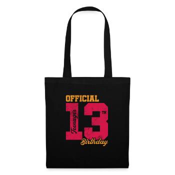 Teenager - Tote Bag - black - Front