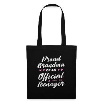 Teenager - Tote Bag - black - Front