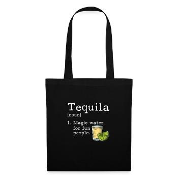 Tequila Sunrise Booze Party Mexico Gift - Tote Bag - black - Front