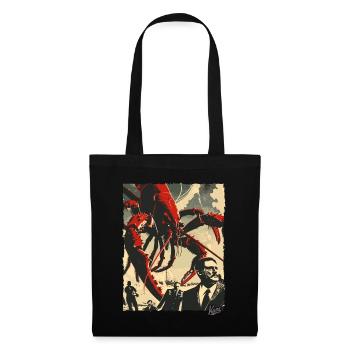 Les hommes deviennent des homards, des homards - Sac en tissu - noir - Devant