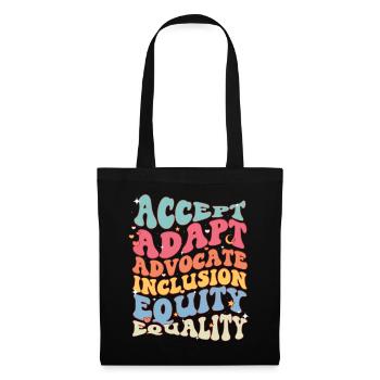 Autism Awareness Day Autistic Gift - Tote Bag - black - Front