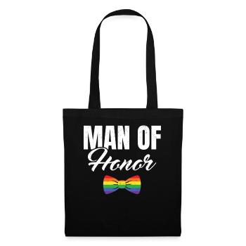 Bachelor bachelor party - Tote Bag - black - Front