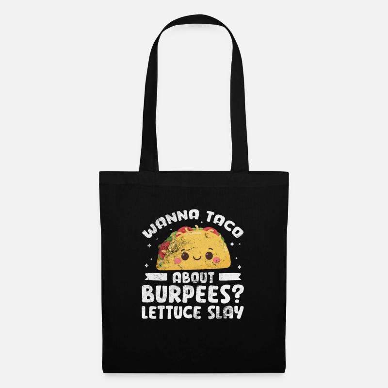 Burpees - Tote Bag - black