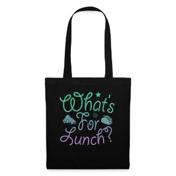 What's For Lunch? - Tote Bag - black - Front