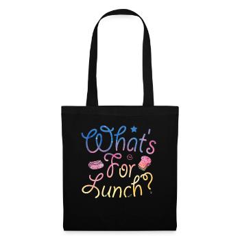 What's For Lunch? - Tote Bag - black - Front