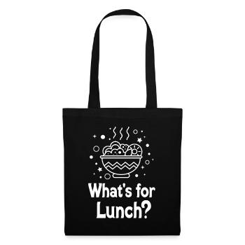 What's For Lunch? - Tote Bag - black - Front