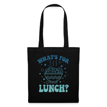 What's For Lunch? - Tote Bag - black - Front