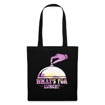 What's For Lunch? - Tote Bag - black - Front