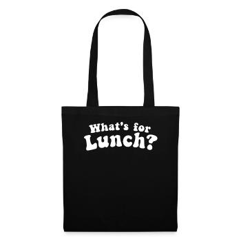 What's For Lunch? - Tote Bag - black - Front