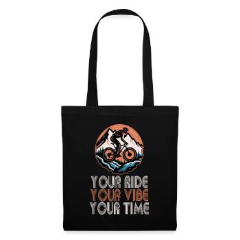 VTT Votre balade Votre ambiance Votre - Sac en tissu - noir - Devant