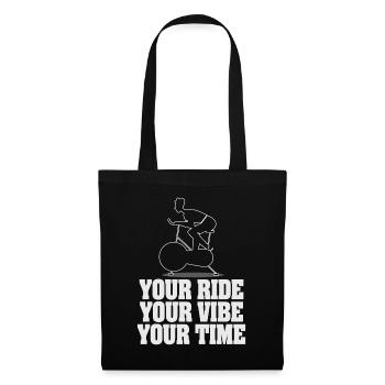 Your Ride Your Vibe Your Time - Tote Bag - black - Front