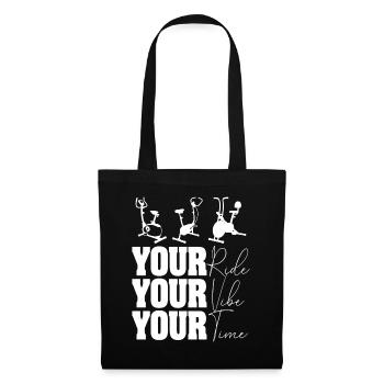 Your Ride Your Vibe Your Time - Tote Bag - black - Front