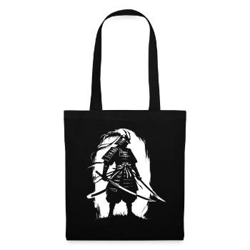 Samurai Ronin Sword Fighting Warrior Gift - Tote Bag - black - Front