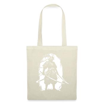 Samouraï Ronin épée guerrier de combat cadeau - Sac en tissu - nature - Devant
