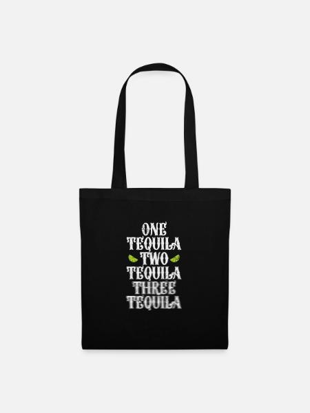 Tequila - Stoffbeutel - Schwarz