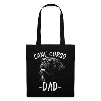 Cane Corso Italiano Papa Dad Cane Corso Gift - Tote Bag - black - Front