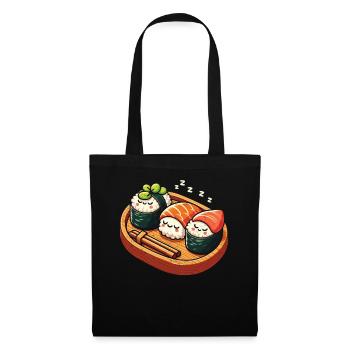 Sushi - Stoffbeutel - Schwarz - Vorne