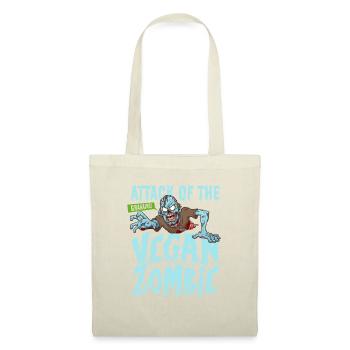 Zombie Zombie-Jäger Zombieapokalypse Geschenk - Stoffbeutel - Natur - Vorne
