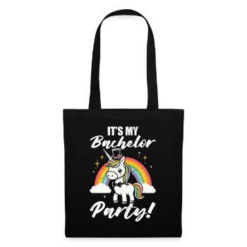 Bachelor bachelor party - Tote Bag - black - Front