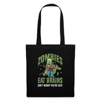 Zombie Zombie-Jäger Zombieapokalypse Geschenk - Stoffbeutel - Schwarz - Vorne