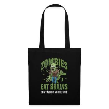 Zombie - Stoffbeutel - Schwarz - Vorne