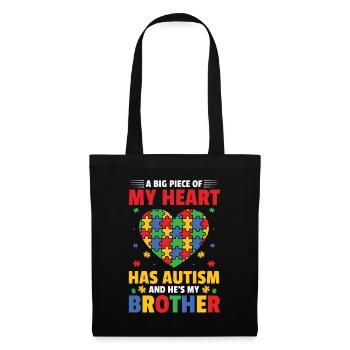 Autism Awareness Day Autistic Gift - Tote Bag - black - Front
