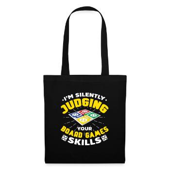 Jeux de société Jeux de société Jeux de soirée Jeux Cadeau - Sac en tissu - noir - Devant