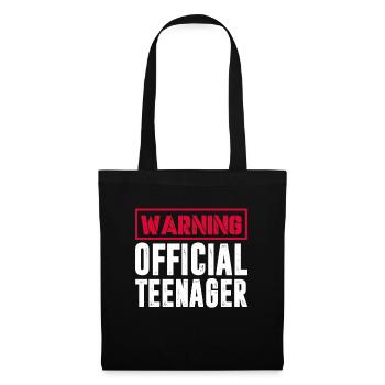 Teen Teen Teen Teens Teeny Gift - Tote Bag - black - Front