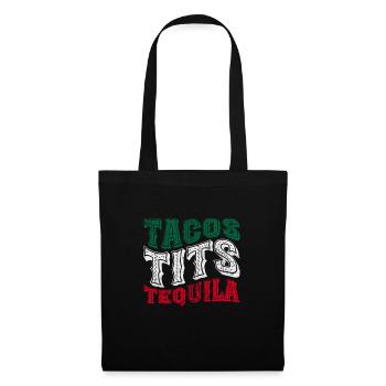 Tequila - Stoffbeutel - Schwarz - Vorne