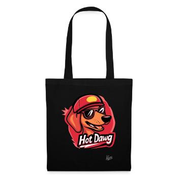 Hot Dawg: The Hot Dog Hot Dog - Tote Bag - black - Front