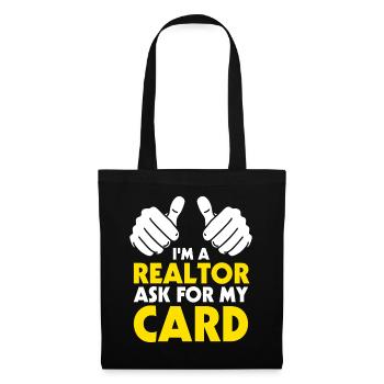 Real Estate Agent Real Estate Agent Gift - Tote Bag - black - Front