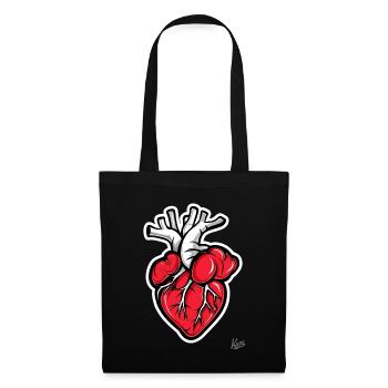 Anatomy Heart - Tote Bag - black - Front
