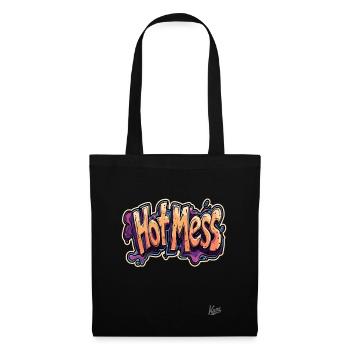 Hot Mess, Hot Mess - Tote Bag - black - Front