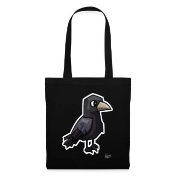 Strange Dark Raven - Tote Bag - black - Front