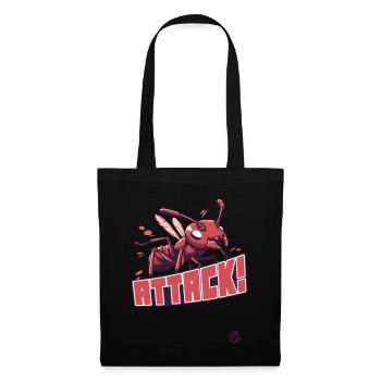 Attack of the Red Ant - Tote Bag - black - Front