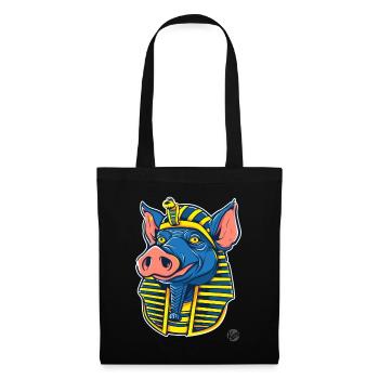 Pharaon Cochon - Sac en tissu - noir - Devant