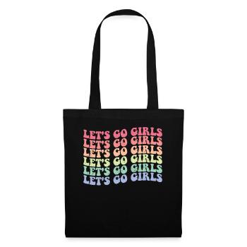 Vieille fille - Sac en tissu - noir - Devant