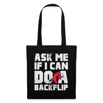 Backflip - Sac en tissu - noir - Devant
