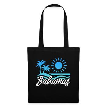 Bahamas Caribbean Island Atlantic Summer Gift - Tote Bag - black - Front