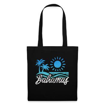 Bahamas - Sac en tissu - noir - Devant