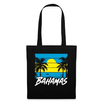Bahamas Caribbean Island Atlantic Summer Gift - Tote Bag - black - Front