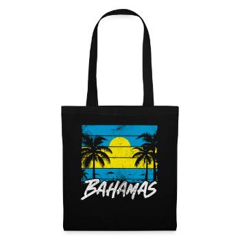 Bahamas - Sac en tissu - noir - Devant