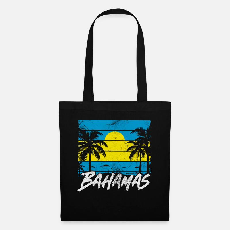 Bahamas - Stoffbeutel - Schwarz