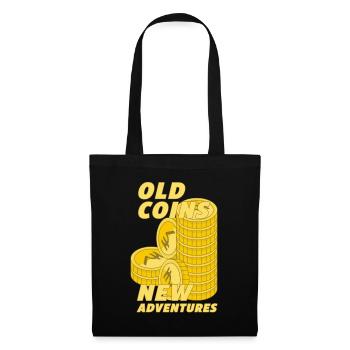 Old Coins New Adventures Numismatics - Tote Bag - black - Front