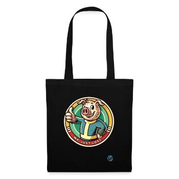 We Just Lost, The Outfall Pig with thumbs - Tote Bag - black - Front