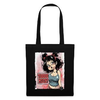 This girl has a lot and demands too much - Tote Bag - black - Front