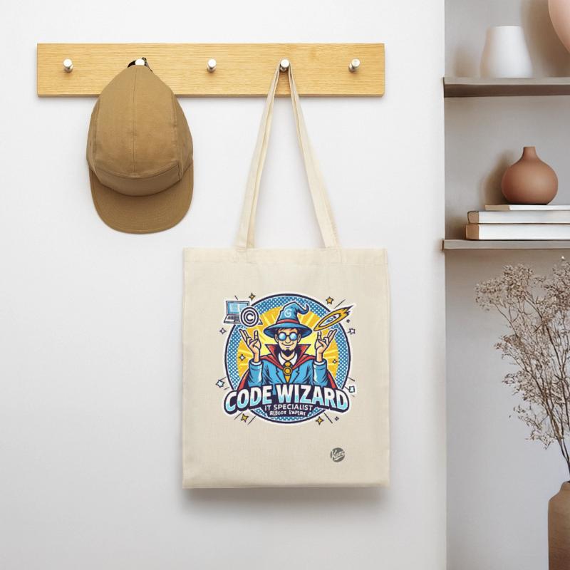 Code Wizard Restart Specialist IT Expert Tote Bag