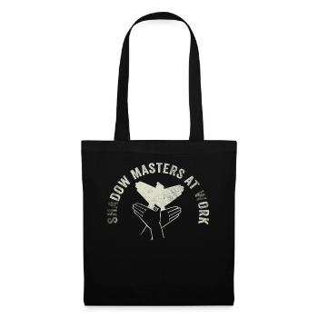 Enchantement du monde des ombres chinoises - Sac en tissu - noir - Devant