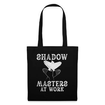 Enchantement du monde des ombres chinoises - Sac en tissu - noir - Devant