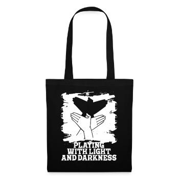 Shadow Puppetry Theater Show Art - Tote Bag - black - Front